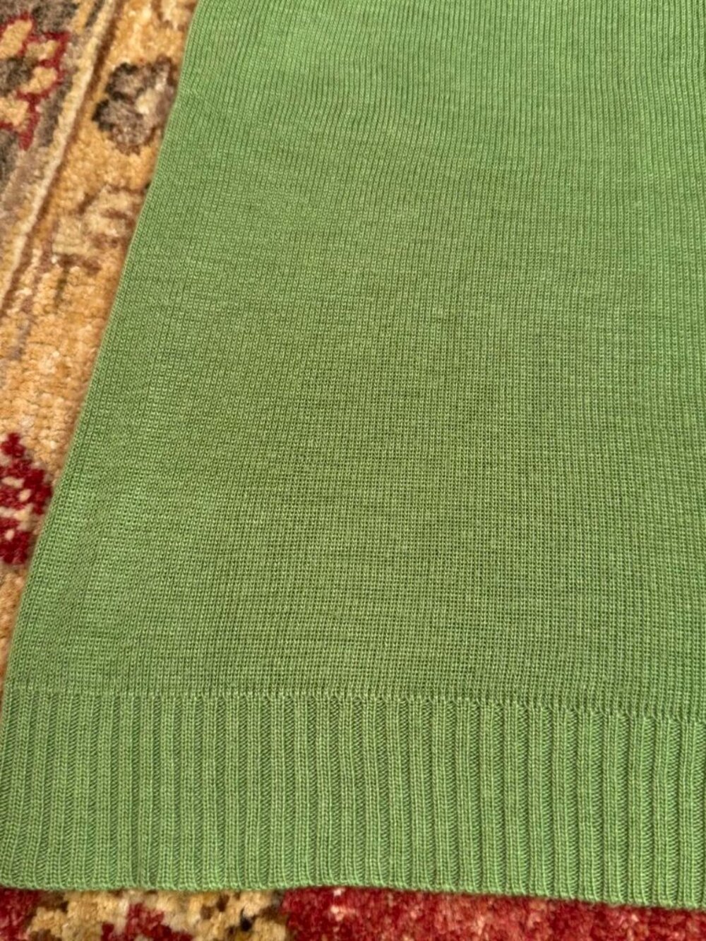 Green Knit Tank - Picture 2 of 5